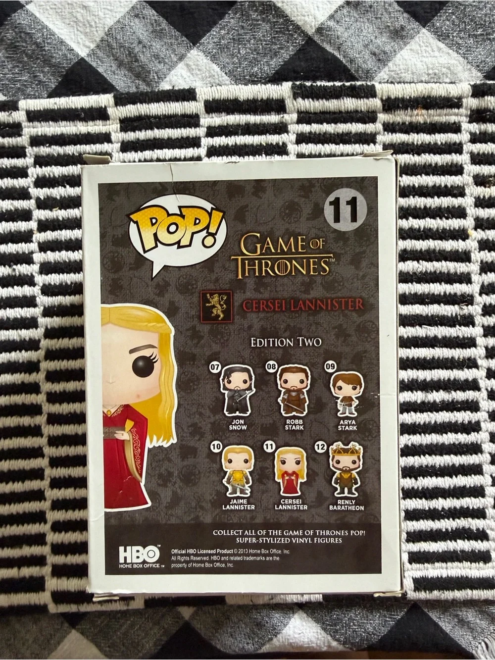 Funko Cersei Lannister Pop! Figure with Pink and Gold Accents - Picture 4 of 7